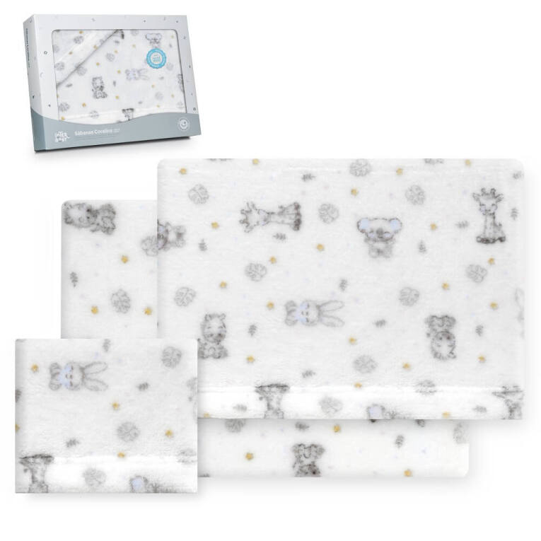 GOTEXTIL | TRIPTICO CUNA CORALINA ESTAMPADO KOALA INTERBABY