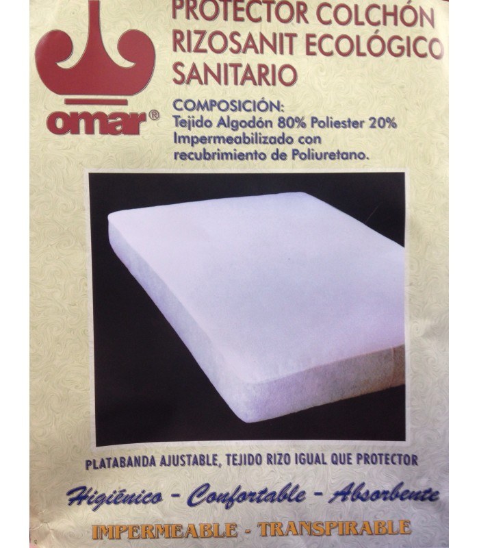 GOTEXTIL | Protector Colchón Rizosanit Ecológico Sanitario