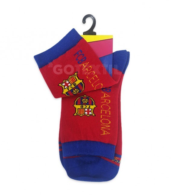 GOTEXTIL | Pack 2 Calcetines FC BARCELONA talla 35/40